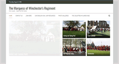 Desktop Screenshot of marquisofwinchesters.co.uk